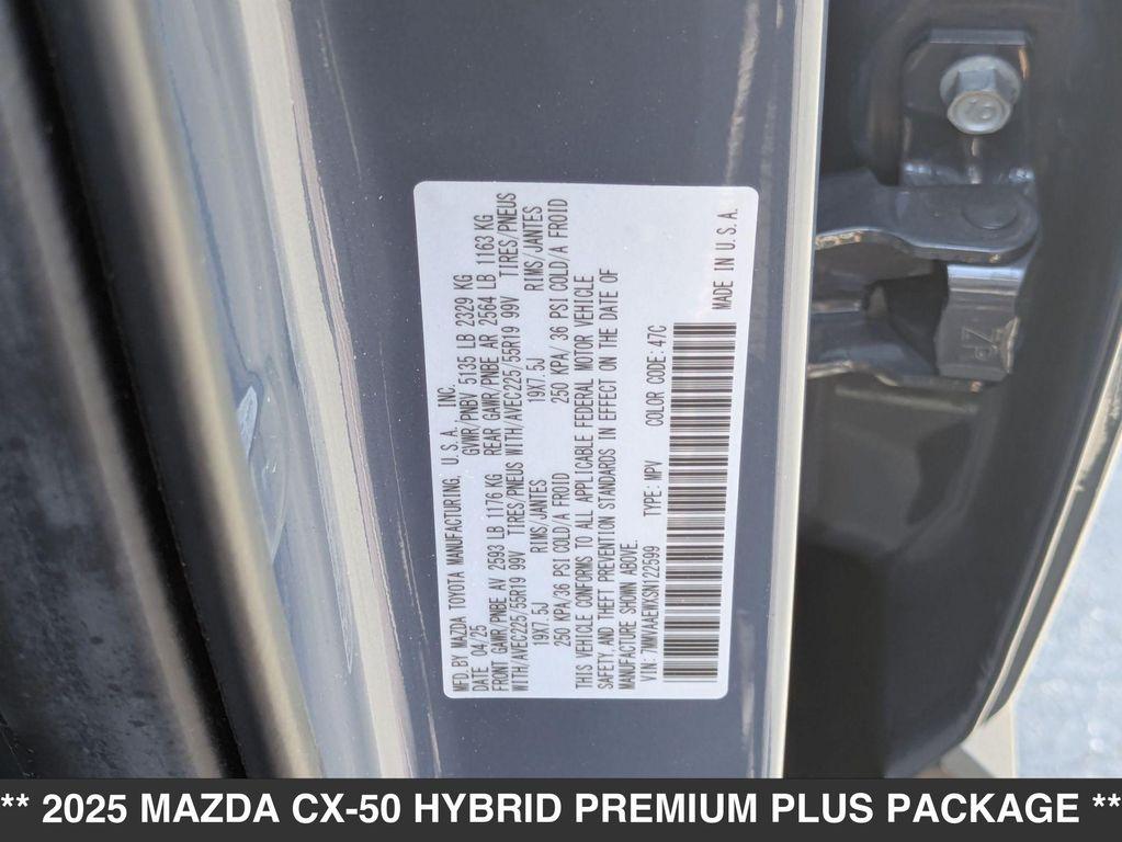 new 2025 Mazda CX-50 Hybrid car, priced at $42,835