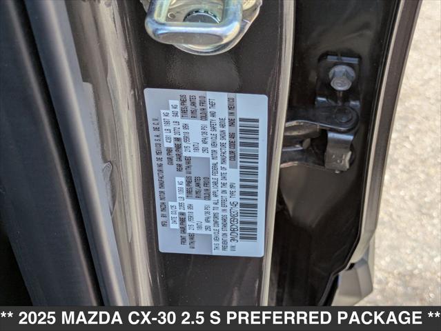 new 2025 Mazda CX-30 car, priced at $31,320