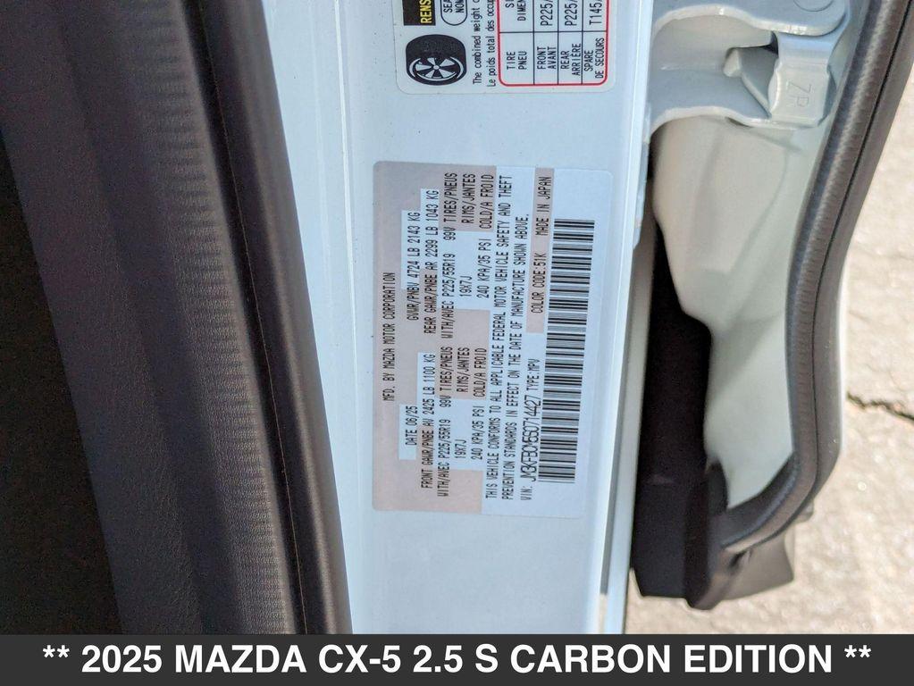 new 2025 Mazda CX-5 car, priced at $34,995