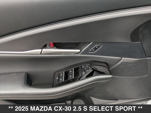 new 2025 Mazda CX-30 car, priced at $29,135