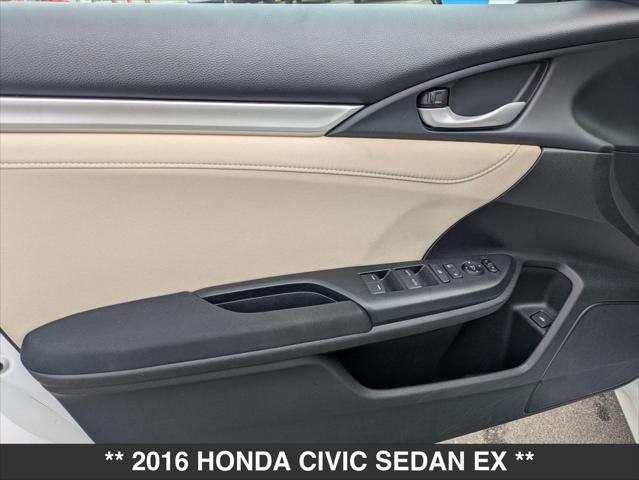 used 2016 Honda Civic car, priced at $12,499