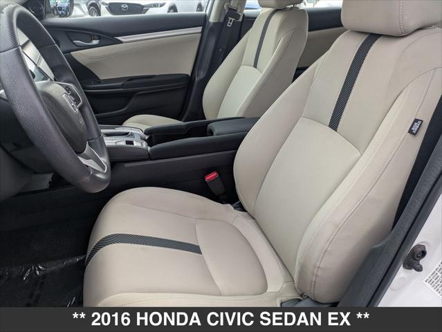 used 2016 Honda Civic car, priced at $12,499