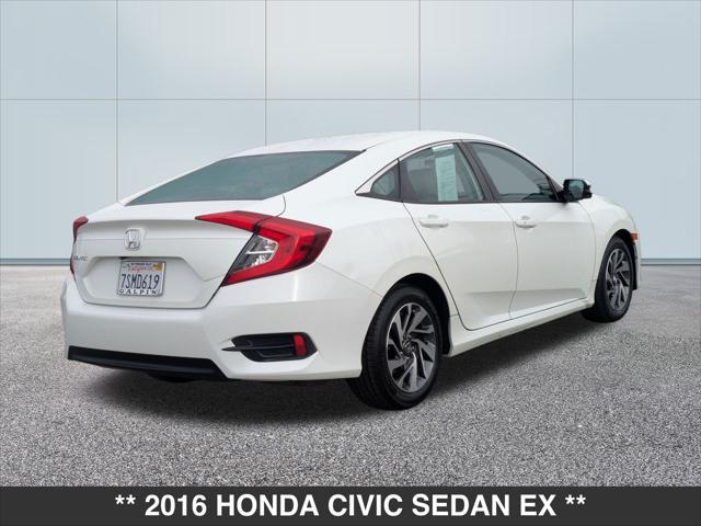 used 2016 Honda Civic car, priced at $12,499