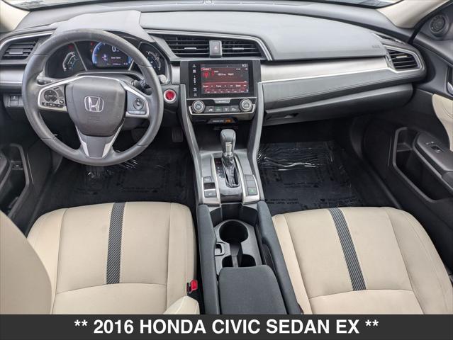 used 2016 Honda Civic car, priced at $12,499