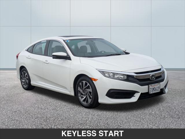 used 2016 Honda Civic car, priced at $12,499