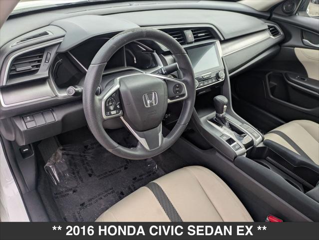 used 2016 Honda Civic car, priced at $12,499