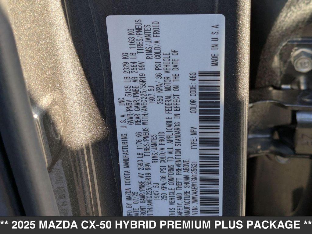 new 2025 Mazda CX-50 Hybrid car, priced at $42,725