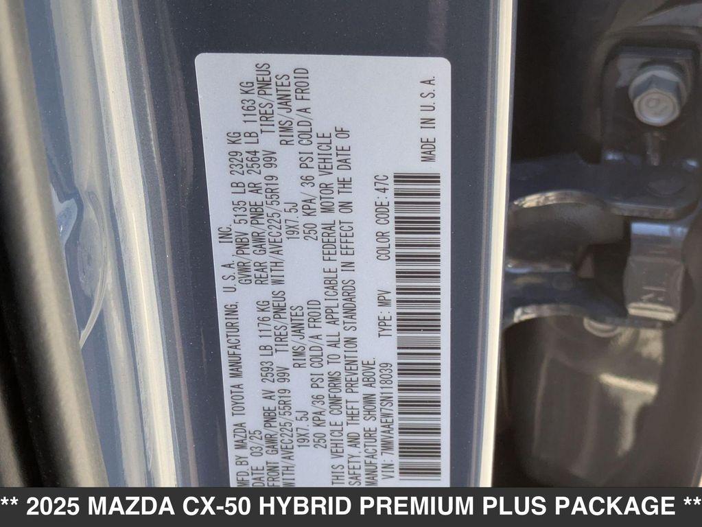 new 2025 Mazda CX-50 Hybrid car, priced at $42,835