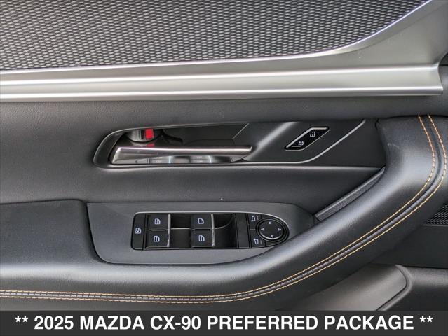 new 2025 Mazda CX-90 car, priced at $43,175