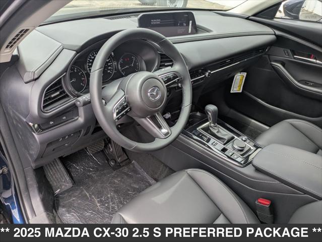 new 2025 Mazda CX-30 car, priced at $30,800