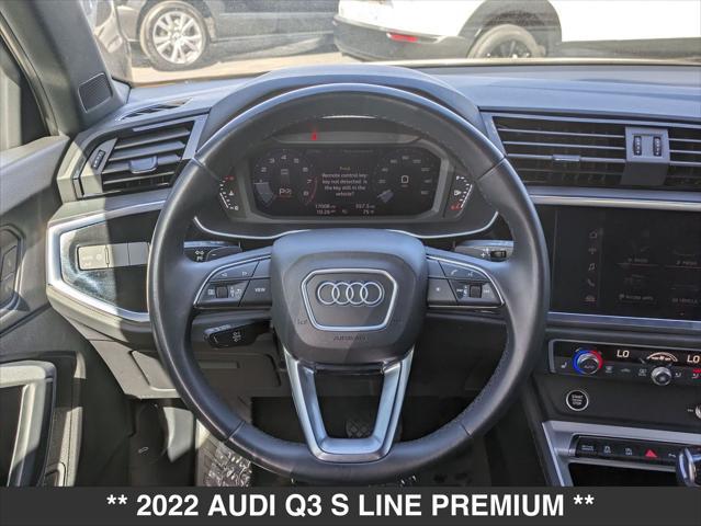 used 2022 Audi Q3 car, priced at $28,500