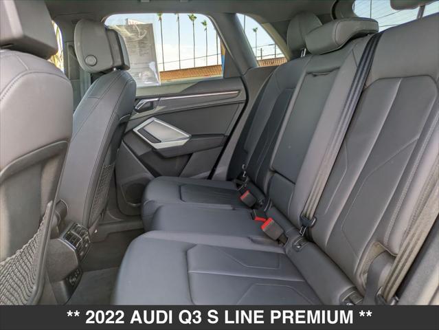 used 2022 Audi Q3 car, priced at $28,500