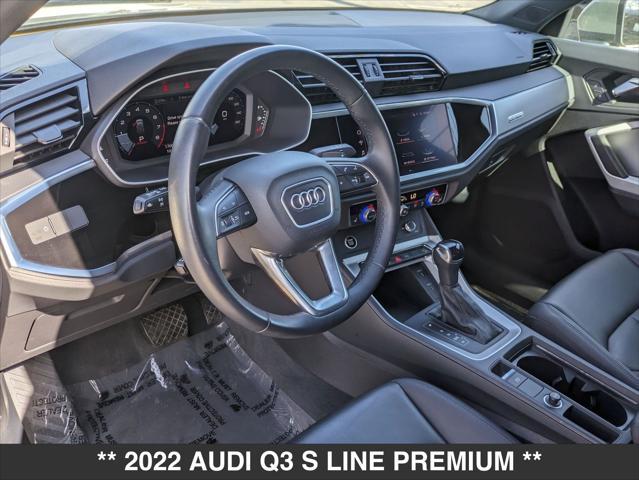 used 2022 Audi Q3 car, priced at $28,500