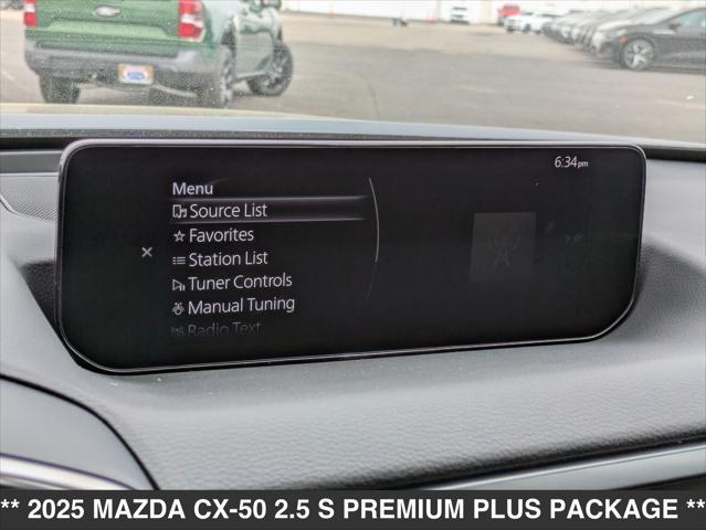 new 2025 Mazda CX-50 car, priced at $39,845
