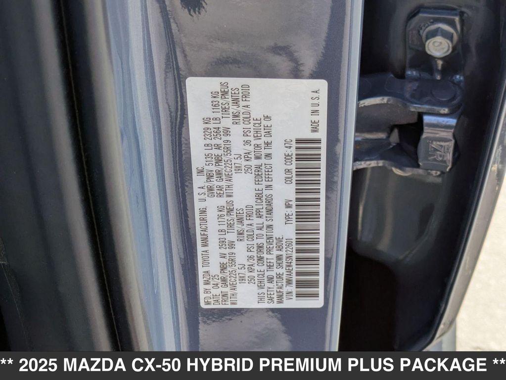 new 2025 Mazda CX-50 Hybrid car, priced at $42,270