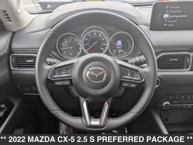 used 2022 Mazda CX-5 car, priced at $26,200