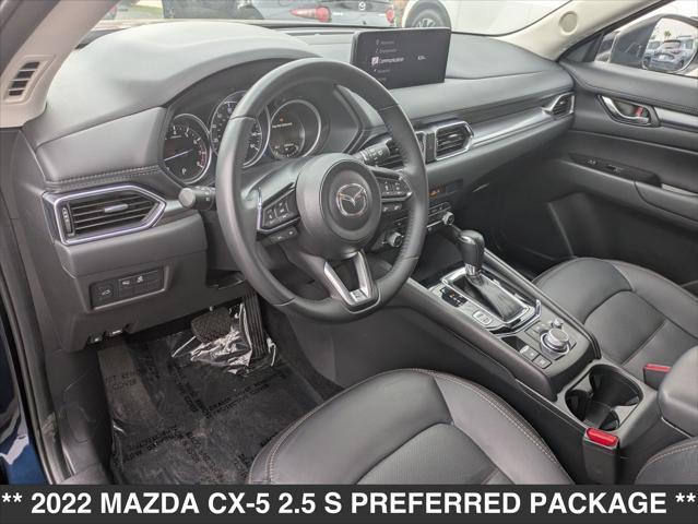 used 2022 Mazda CX-5 car, priced at $26,200