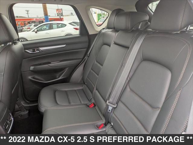 used 2022 Mazda CX-5 car, priced at $26,200