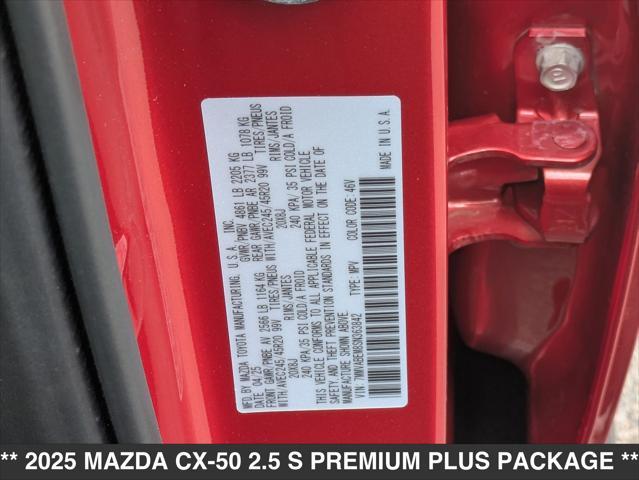 new 2025 Mazda CX-50 car, priced at $39,950