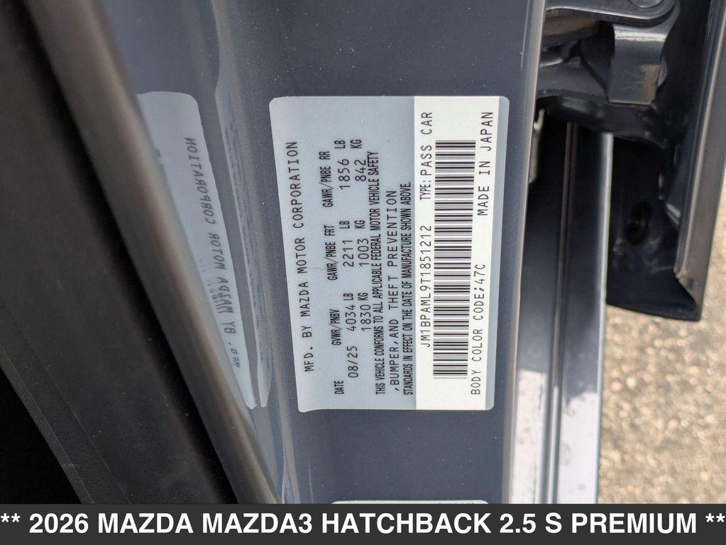 new 2026 Mazda Mazda3 car, priced at $33,955