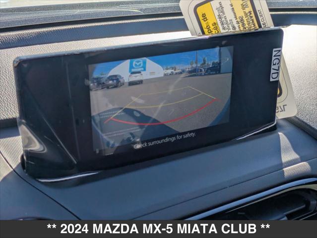 new 2024 Mazda MX-5 Miata car, priced at $39,290