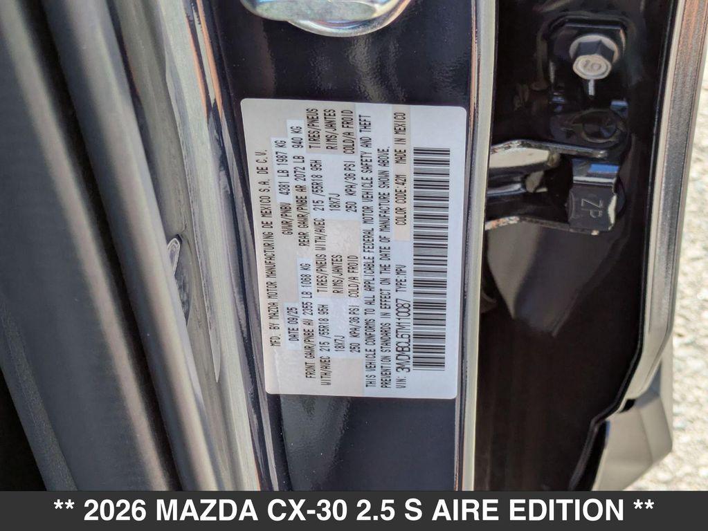 new 2026 Mazda CX-30 car, priced at $31,555