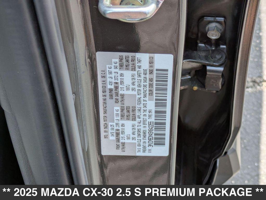 new 2025 Mazda CX-30 car, priced at $34,765