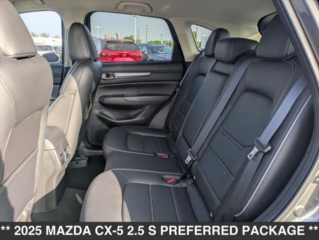 new 2025 Mazda CX-5 car, priced at $33,145