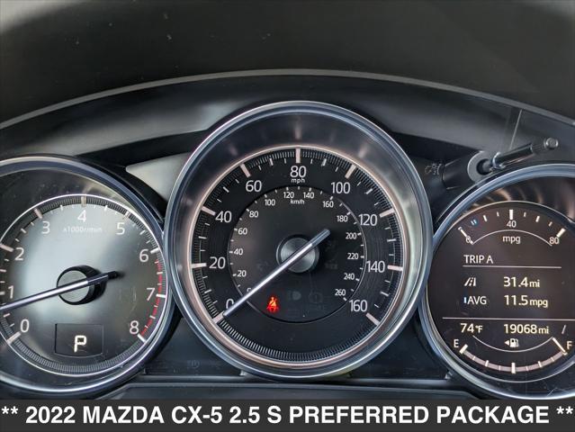 used 2022 Mazda CX-5 car, priced at $25,156