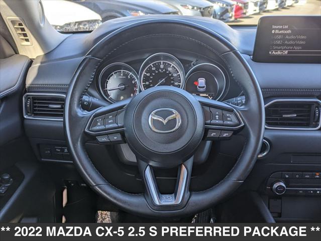 used 2022 Mazda CX-5 car, priced at $25,156