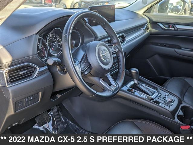 used 2022 Mazda CX-5 car, priced at $25,156