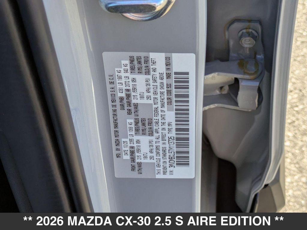 new 2026 Mazda CX-30 car, priced at $32,345