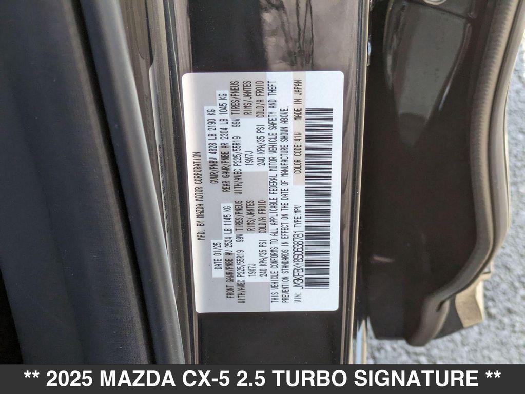 new 2025 Mazda CX-5 car, priced at $43,380
