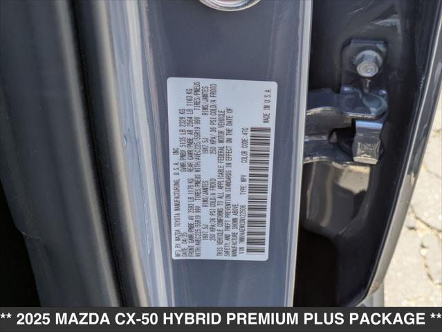 new 2025 Mazda CX-50 Hybrid car, priced at $42,535