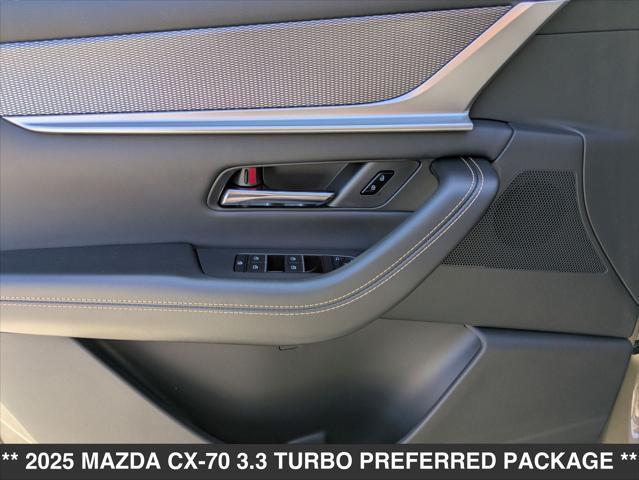 new 2025 Mazda CX-70 car, priced at $42,350