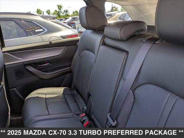 new 2025 Mazda CX-70 car, priced at $42,350