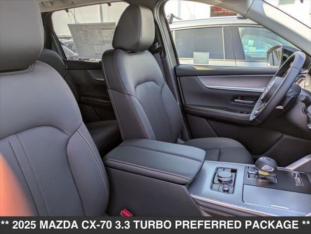 new 2025 Mazda CX-70 car, priced at $42,350