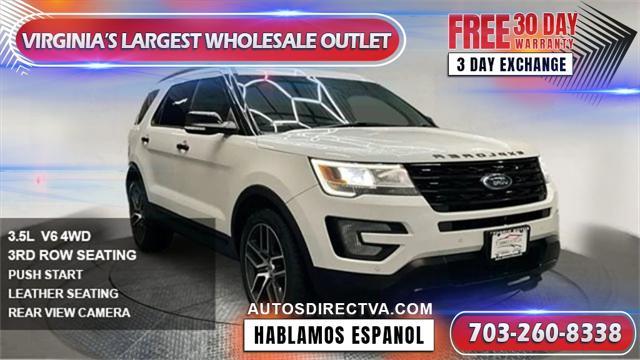used 2016 Ford Explorer car, priced at $17,795