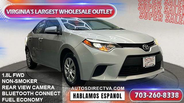 used 2016 Toyota Corolla car, priced at $11,995