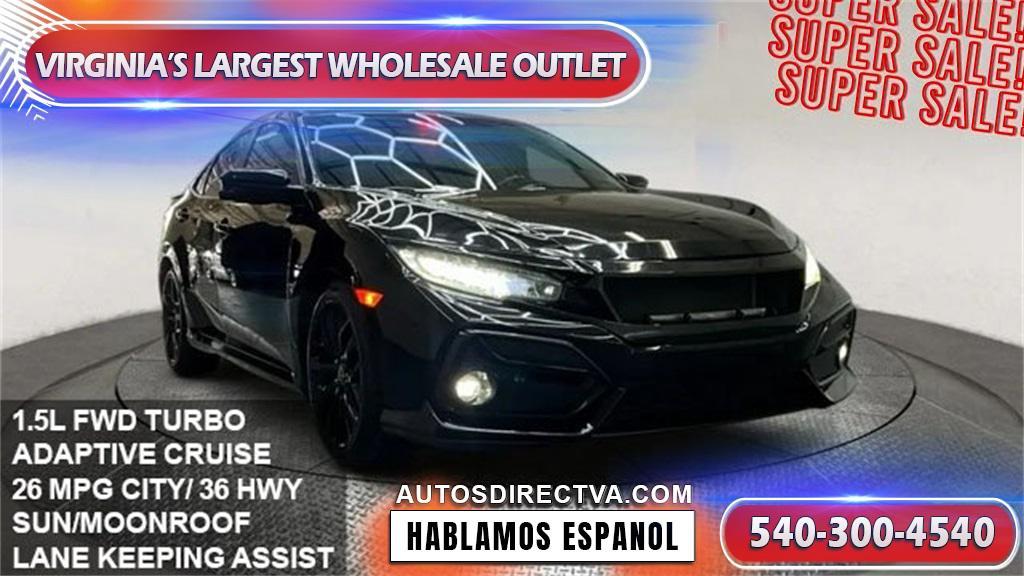 used 2020 Honda Civic Si car, priced at $24,995