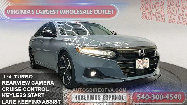 used 2021 Honda Accord car, priced at $24,995