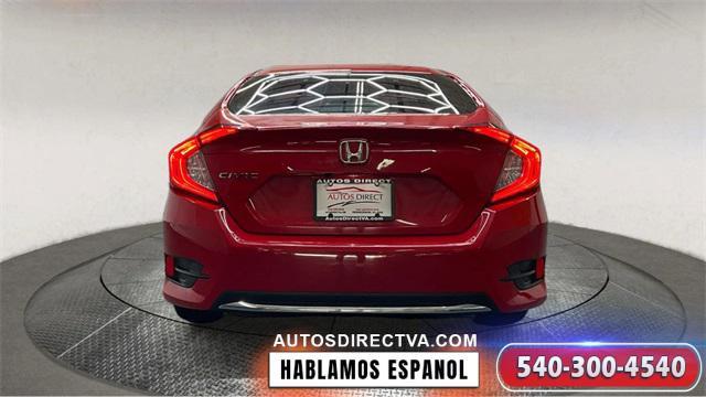 used 2020 Honda Civic car, priced at $14,795