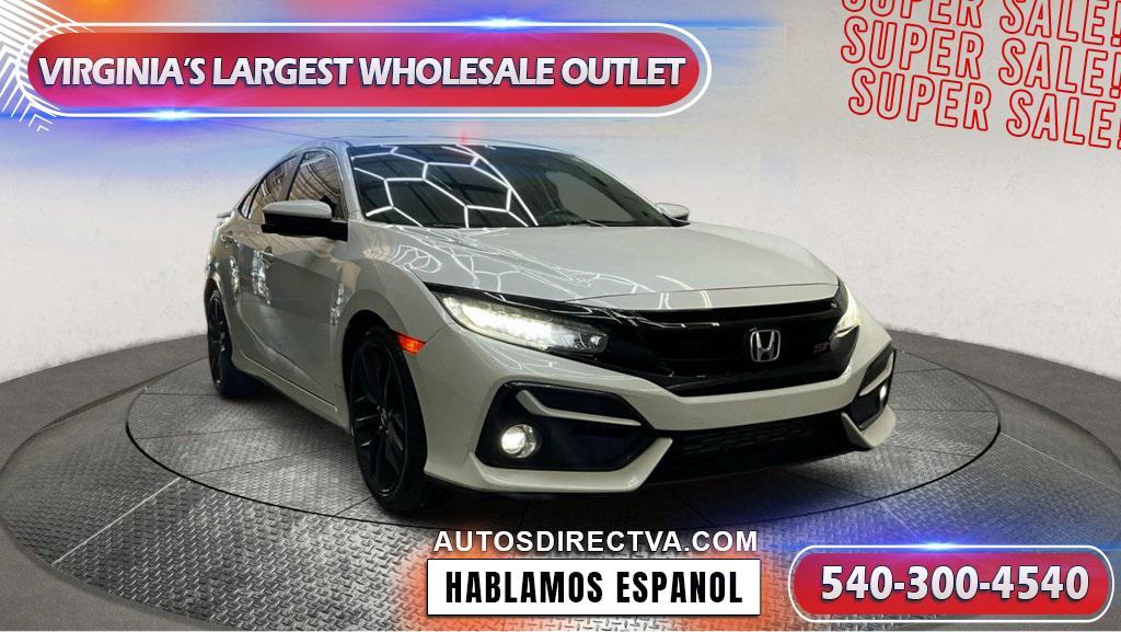 used 2020 Honda Civic Si car, priced at $24,995