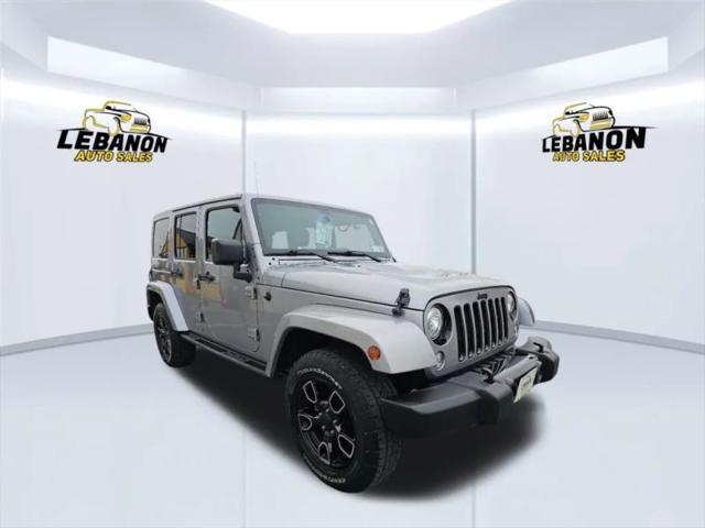 used 2018 Jeep Wrangler JK Unlimited car, priced at $25,490