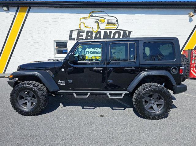 used 2018 Jeep Wrangler Unlimited car, priced at $29,900
