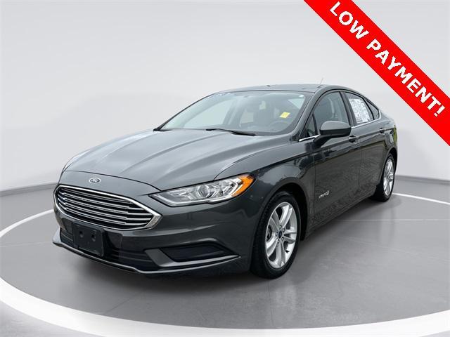 used 2018 Ford Fusion Hybrid car, priced at $14,288