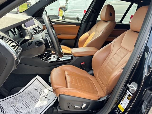 used 2021 BMW X3 car, priced at $26,250