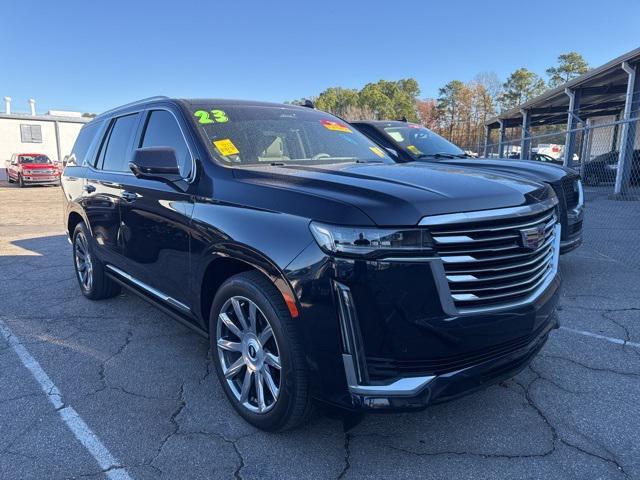 used 2023 Cadillac Escalade car, priced at $80,340