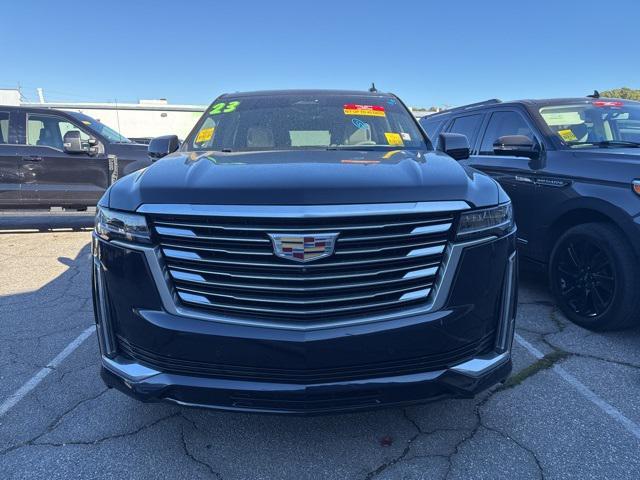 used 2023 Cadillac Escalade car, priced at $80,340
