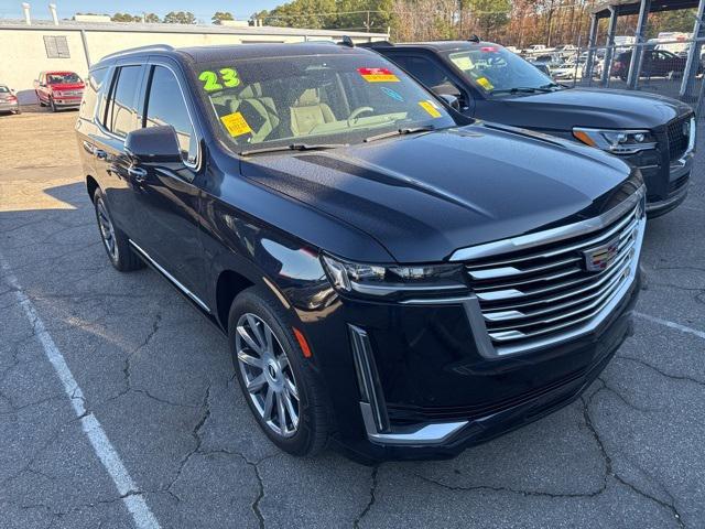used 2023 Cadillac Escalade car, priced at $80,340